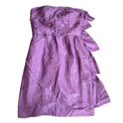 BCBGeneration Purple Strapless Dress Size 6