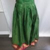 Green, red, and gold lehenga skirt - Image 8
