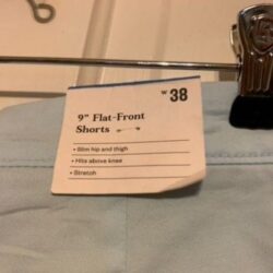 Goodfellow & Co. Size 38 Light Blue Linden Short *New*