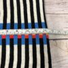 Makwa Backbone Cowl Stripe Handwoven Scarf 100% Wool Made In USA - Image 4
