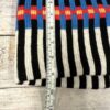 Makwa Backbone Cowl Stripe Handwoven Scarf 100% Wool Made In USA - Image 5