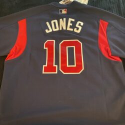 Mitchell & Ness Alanta Braves Jersey (Jones)
