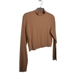 Aerie Womens Tan Long Sleeve M
