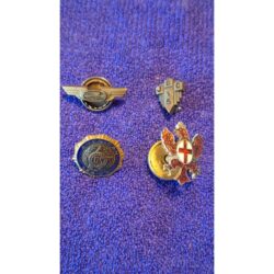 Lot of 4 very vintage pins One 1935 and more