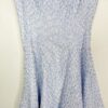 Alice Walk Size 0 Blue White Fit and Flare Jacquard Mini Dress Square Neck - Image 4