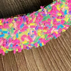 Adults Pink Confetti Headband