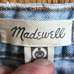 Madewell The Curvy Perfect Vintage Blue Denim Jeans   Women’s Size 27