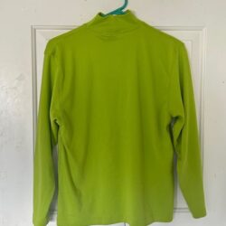 Vintage 1980’s Averro Neon Green Mockneck