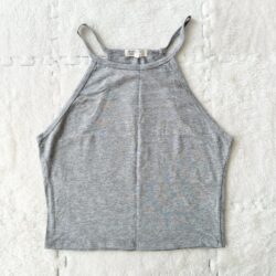 Heart & Hips gray halter 