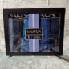 Nautica Men's 6 Pack Stretch Boxer Briefs Blue Size Large (36-38)
