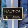 Nautica Men's 6 Pack Stretch Boxer Briefs Blue Size Large (36-38) - Image 2