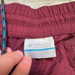 Columbia Nylon Red Hiking Jogger Pants in Women’s Medium