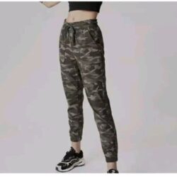 Athleta – Farallon Joggers -Pants Green Camo – Women’s 4P