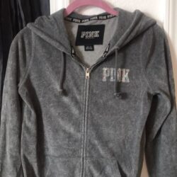 PINK Velour Zip