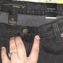 lane bryant venezia stretch classic black jeans 24 tall xxxl 3x new nwt