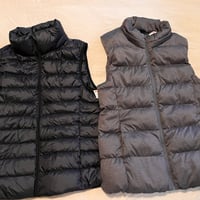 2 Uniqlo puffer vests BUNDLE (2 total)