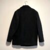 Kenneth Cole Reaction Double Breasted Coat, Size Medium, Wool Blend, Black