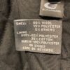 Kenneth Cole Reaction Double Breasted Coat, Size Medium, Wool Blend, Black - Image 3