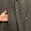 Kenneth Cole Reaction Double Breasted Coat, Size Medium, Wool Blend, Black - Image 5