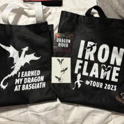 Iron Flame Tour Goodies