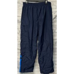 Starter Mens L Windbreaker Track Athletic Pants Mesh Lined Blue Navy Vintage Y2K