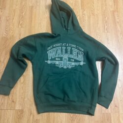 Morgan Wallen Concert Green Hoodie