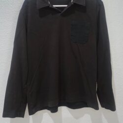 Mens Mexx Dark Brown Long Sleeve Shirt Size  XL