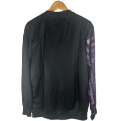 NWT Purple Chain Link Split Graphic Windbreaker Men’s L | Streetwear Preppy Drip