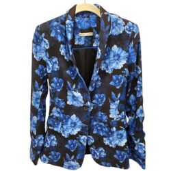Alice + Olivia Macey Dream Floral Shawl Collar Blazer