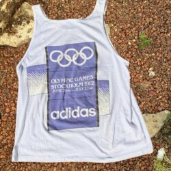 70s Adidas Olympics Stockholm Tank Top Size L