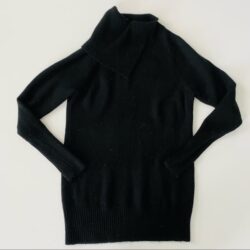 Apt 9 | Fold Over Funnel Turtleneck Sweater S