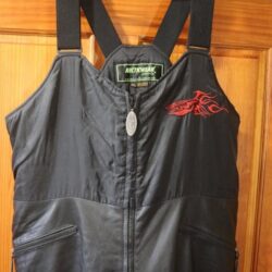 Arctic Wear Black Leather Thinsulate Overall Bibs Winter Arctic Cat XL
