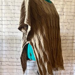 Sonoma Cable Knit Sweater Ponc
