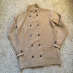 J. Crew wool sweater peacoat XXS camel