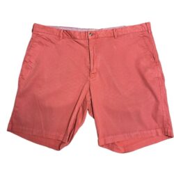 Peter Millar Mens Size 42 Pima Cotton Blend Pink Chino Golf Shorts