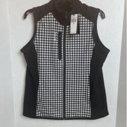 Ralph Lauren Vest Women Black/White Size Medium