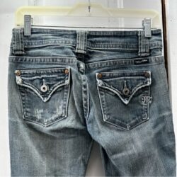 Miss Me straight leg thick stitch jeans women’s 26 JP4332