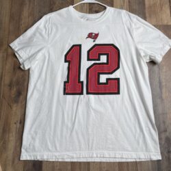 Tampa Bay Buccaneers T-Shirt Men’s XL Nike Tom Brady Athletic Training 1731