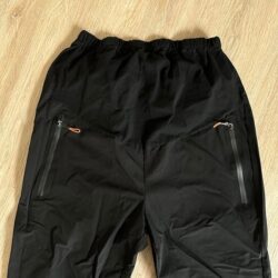 Maternity Women Black Quick Dry Jogger Scrub Pants, Size S