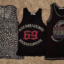 3 Japanese designer tank tops