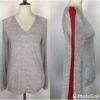 Banana Republic Merino Wool Striped Sleeve Sweater