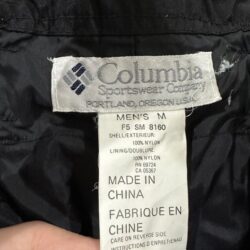 Columbia Ski Pants Men Medium Black Belt Loops Snow pants Active