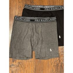 SET OF 2 Polo Ralph Lauren Classic Fit SIZE M Cotton Boxer Briefs