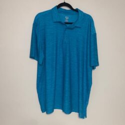 Members Mark Men’s Performance Polo Heathered Blue XXL