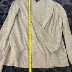 J.Crew Lightweight Wool Wrap Sweater