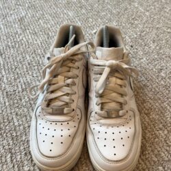 Nike Women’sAir Force 1 Low ’07 Sneakers Size 7 Triple White Leather 315115-112