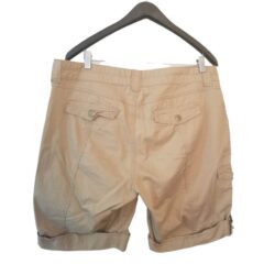 Gloria Vanderbilt Khaki Cargo Women’s Shorts Size 12 36/37