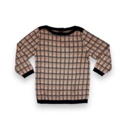 Ann Taylor Factory Brown Plaid