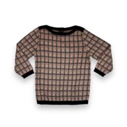 Ann Taylor Factory Brown Plaid