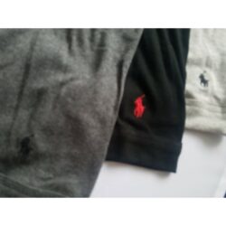 Set of 3 Polo Ralph Lauren Classic Cotton Boxer Briefs Multi Gray Black M